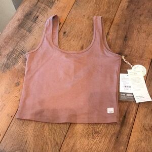Vuori Goldenrod heather - women’s small Halo essential tank - brand new w/ tags